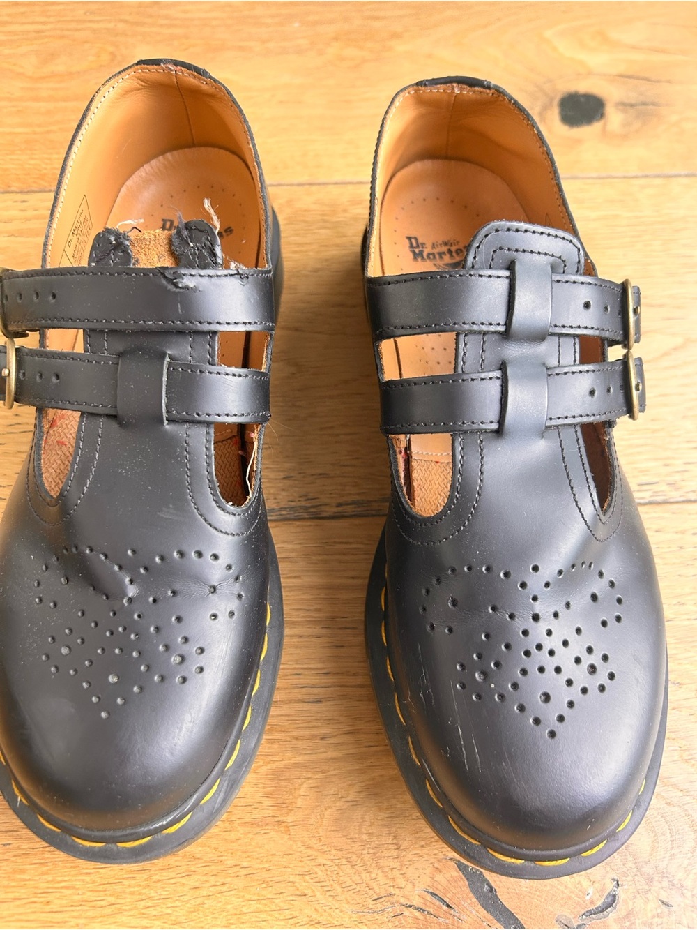 Dr. Martens Black Mary Jane Shoes